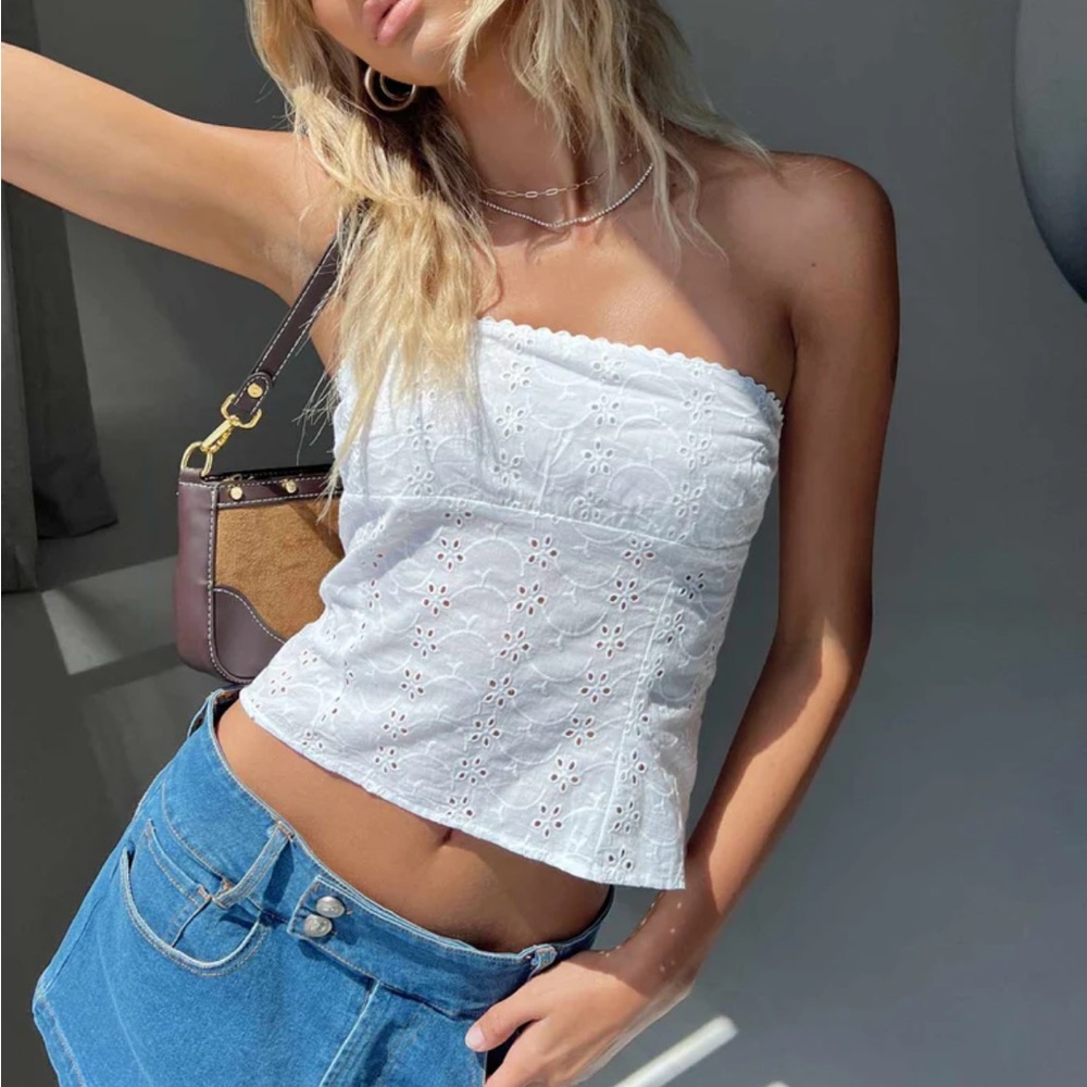 Parle Anglais Top Ivory Lower Impact Top